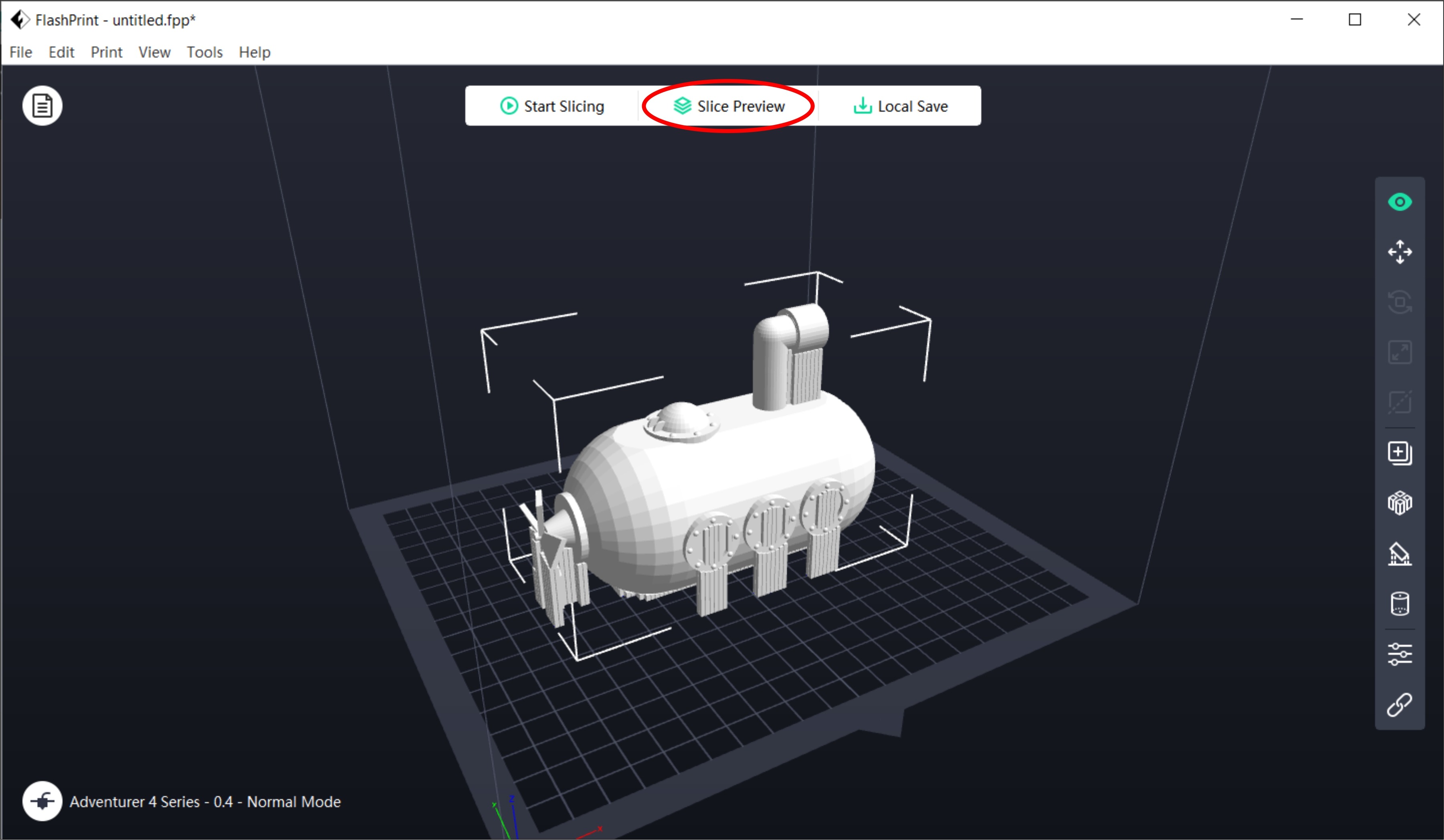 FlashPrint lithophane and relief design tool